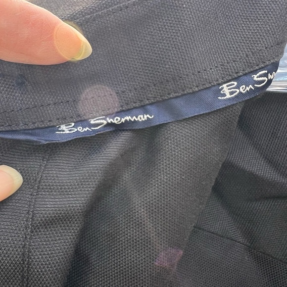 Ben Sherman Black Button Down Dress Shirt Sz M NWT - Picture 7 of 12